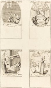 St. Peter, apostel; St. Mary of Angels; Oppdagelsen av kroppen til St. Stephen; St. Dom av Jacques Callot