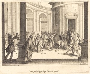 Steining av Jesus av Jacques Callot