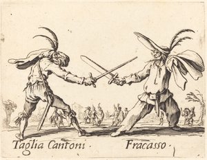 Taglia Cantoni og Fracasso av Jacques Callot