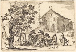 Taverna, ca. 1622. av Jacques Callot