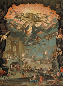 Temptation of St Anthony, av Jacques Callot (1592-1635) av Jacques Callot