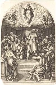 The Assumption, 16081611. av Jacques Callot