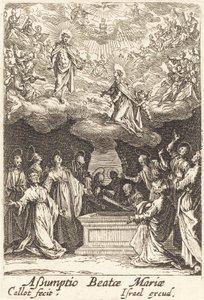 Jomfruens antagelse av Jacques Callot