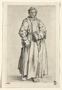 Tiggerne: Enøyd kvinne av Jacques Callot