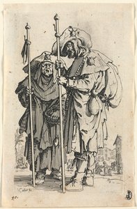 Tiggerne: De to pilgrimene av Jacques Callot