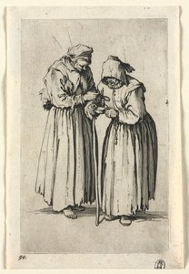 Tiggerne: To tiggerkvinner av Jacques Callot
