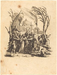Forræderiet, ca. 16241625. av Jacques Callot