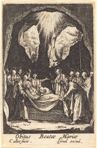 Jomfruens begravelse av Jacques Callot