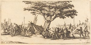Leiren, ca. 1633. av Jacques Callot