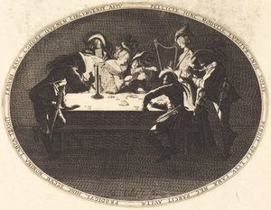 Kortspillerne av Jacques Callot