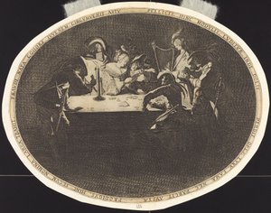 Kortspillerne av Jacques Callot