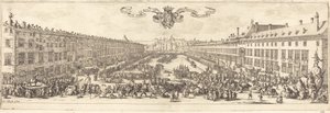 The Carriere i Nancy, i eller etter 1621. av Jacques Callot