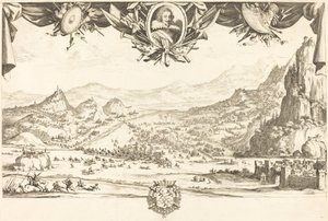 Kampen om Avigliana, i eller etter 1631. av Jacques Callot