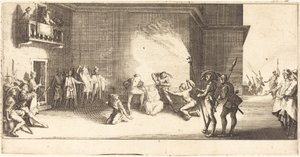 Kroningen med torner av Jacques Callot