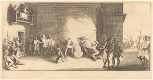 Kroningen med torner av Jacques Callot