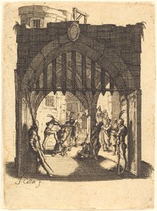 Kroningen med torner av Jacques Callot