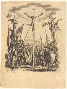 Korsfestelsen, ca. 16241625. av Jacques Callot