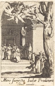 Judas død av Jacques Callot