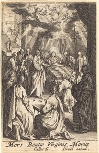 Jomfruens død av Jacques Callot