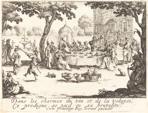 Dissipasjonen av Jacques Callot
