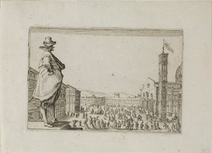 Duomoen i Firenze, fra The Caprices av Jacques Callot
