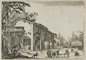 Fabrikken, fra The Caprices av Jacques Callot