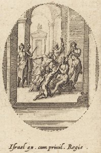 Flageleringen, ca. 1631. av Jacques Callot