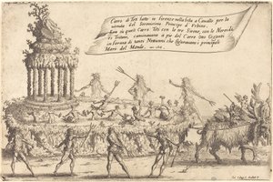 Thetis flyte av Jacques Callot