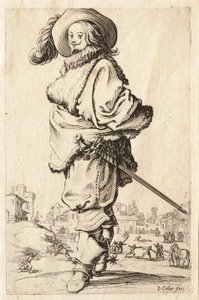 Herren i pelsfrakken av Jacques Callot