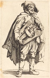 Hurdy-Gurdy-spilleren av Jacques Callot