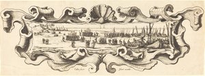 Troppenes landgang, sannsynligvis 16281631. av Jacques Callot