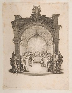 Nattverden, nei. 2 av 11 fra La Petite Passion av Jacques Callot