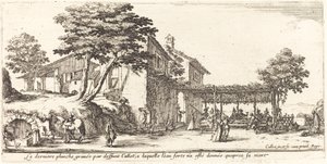 The Little Trellis, 1635. av Jacques Callot
