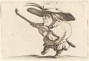 Lutespilleren av Jacques Callot