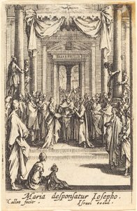 Jomfruens ekteskap av Jacques Callot