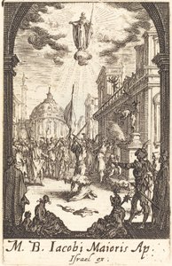 The Martyrdom of Saint James Major, ca. 16341635. av Jacques Callot