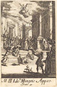 The Martyrium of Saint James Minor, ca. 16341635. av Jacques Callot