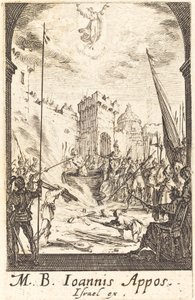 The Martyrium of Saint John the Evangelist av Jacques Callot