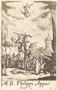 Sankt Filips martyrium av Jacques Callot