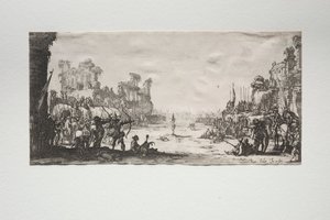 St. Sebastians martyrium av Jacques Callot