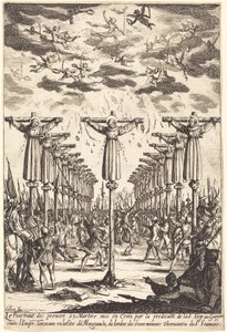 Martyrene i Japan av Jacques Callot