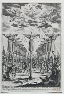 Martyrene i Japan av Jacques Callot