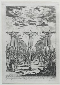 Martyrene i Japan. av Jacques Callot