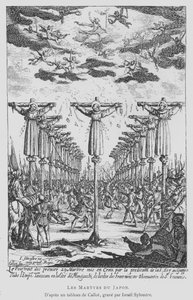 Martyrene i Japan av Jacques Callot