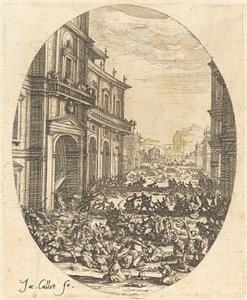 Massakren på de uskyldige av Jacques Callot