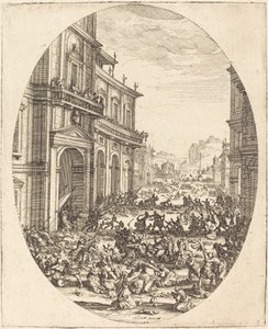 Massakren på de uskyldige av Jacques Callot