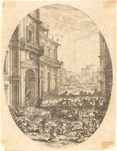 Massakren på de uskyldige av Jacques Callot