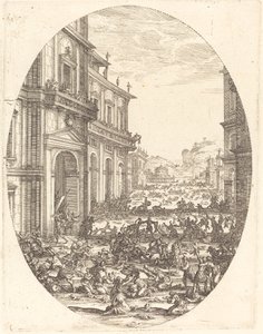 Massakren på de uskyldige av Jacques Callot