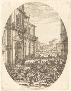 Massakren på de uskyldige av Jacques Callot