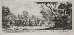 The Miseries of War: Arrest of Malefactors av Jacques Callot